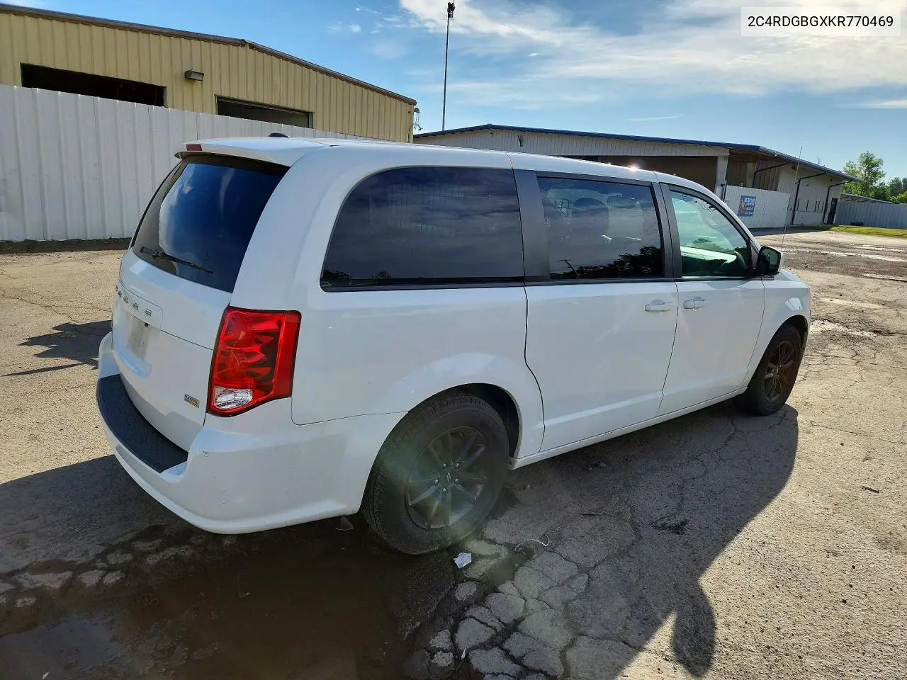 2019 Dodge Grand Caravan Se VIN: 2C4RDGBGXKR770469 Lot: 56089686