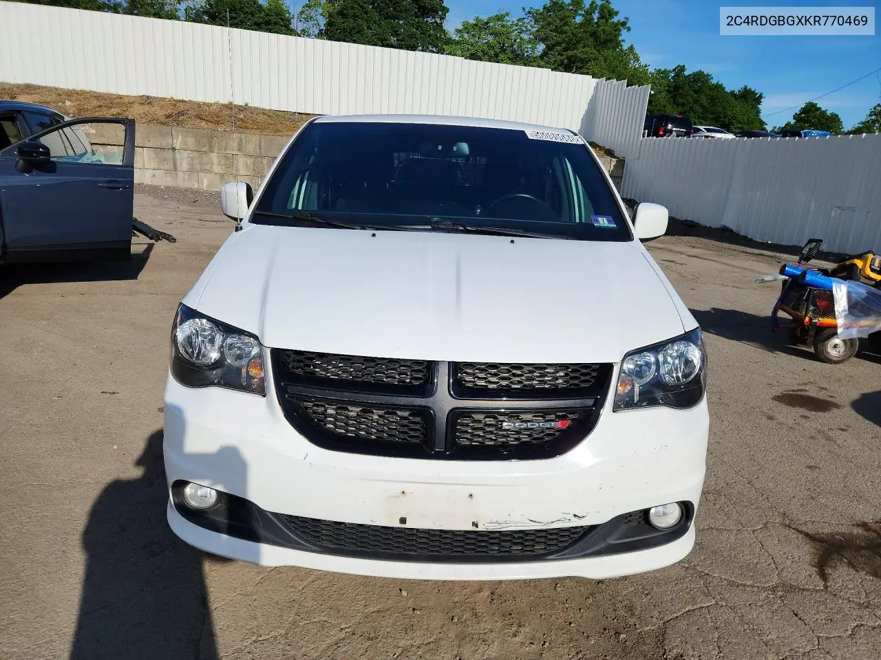 2019 Dodge Grand Caravan Se VIN: 2C4RDGBGXKR770469 Lot: 56089686