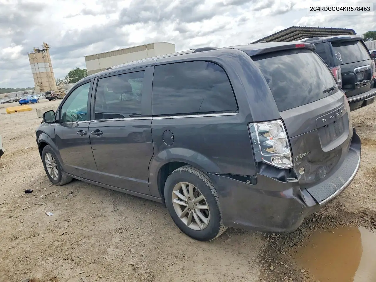 2019 Dodge Grand Caravan Sxt VIN: 2C4RDGCG4KR578463 Lot: 56989696