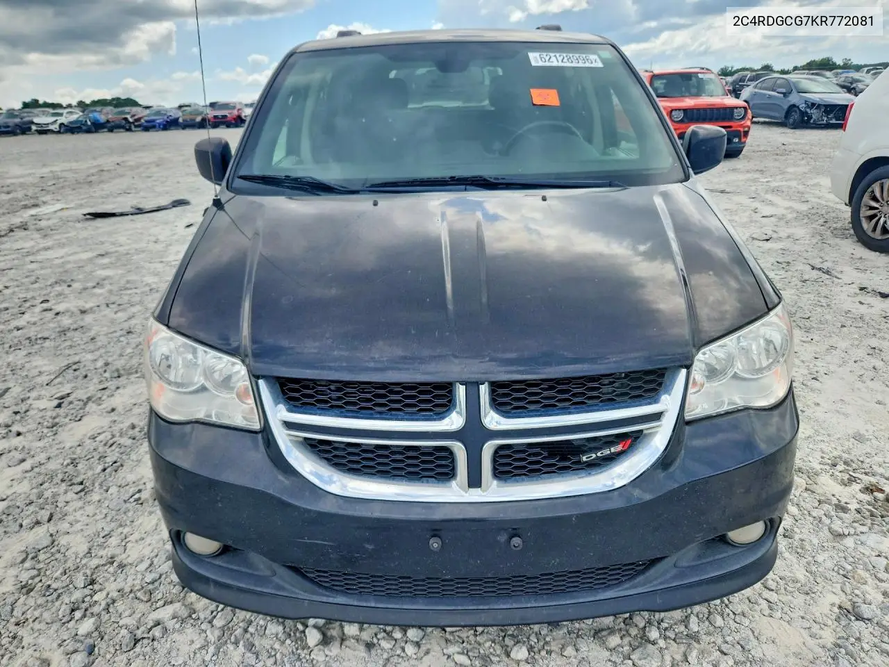 2019 Dodge Grand Caravan Sxt VIN: 2C4RDGCG7KR772081 Lot: 62128996