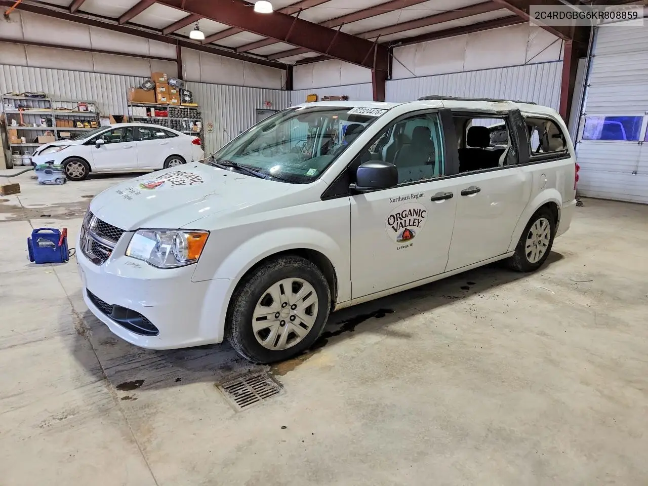 2019 Dodge Grand Caravan Se VIN: 2C4RDGBG6KR808859 Lot: 62224476