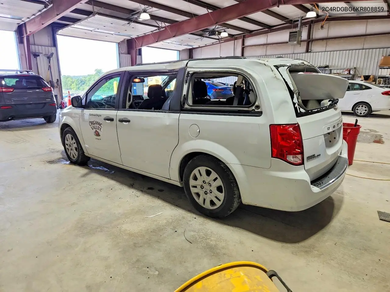 2019 Dodge Grand Caravan Se VIN: 2C4RDGBG6KR808859 Lot: 62224476
