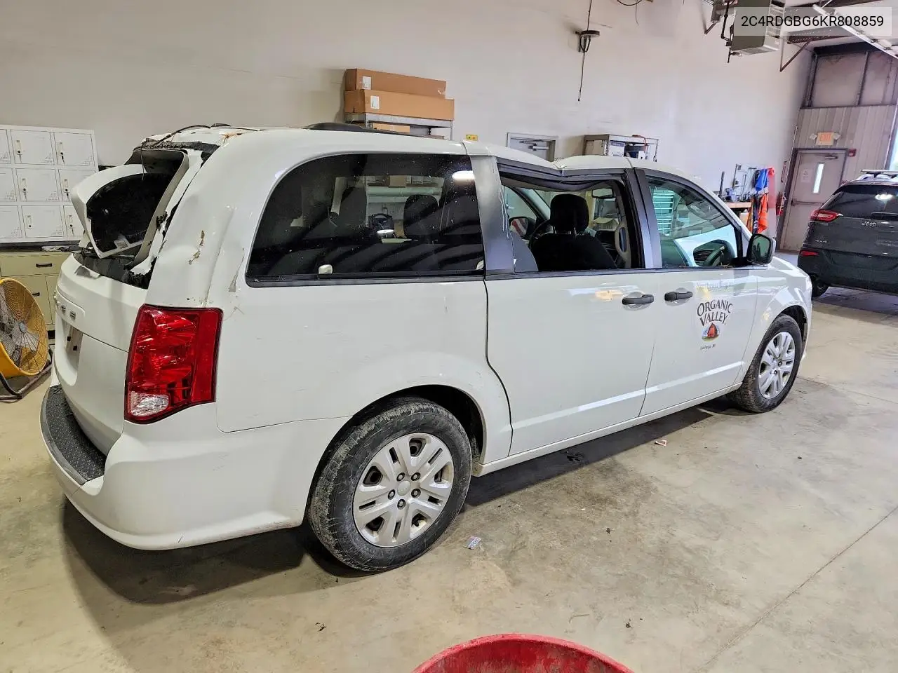 2019 Dodge Grand Caravan Se VIN: 2C4RDGBG6KR808859 Lot: 62224476