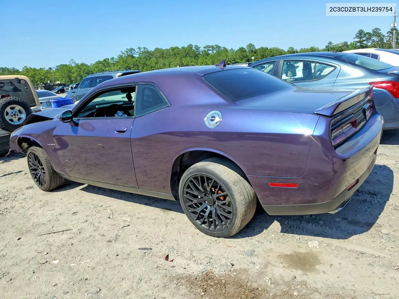 2020 Dodge Challenger R/T VIN: 2C3CDZBT3LH239754 Lot: 58320006
