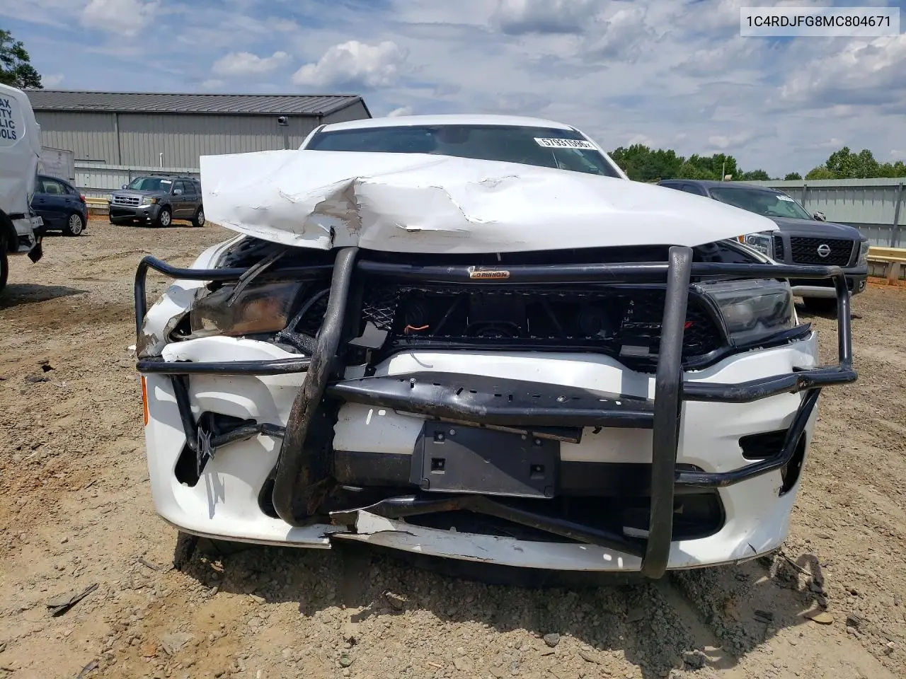 2021 Dodge Durango Pursuit VIN: 1C4RDJFG8MC804671 Lot: 57931596