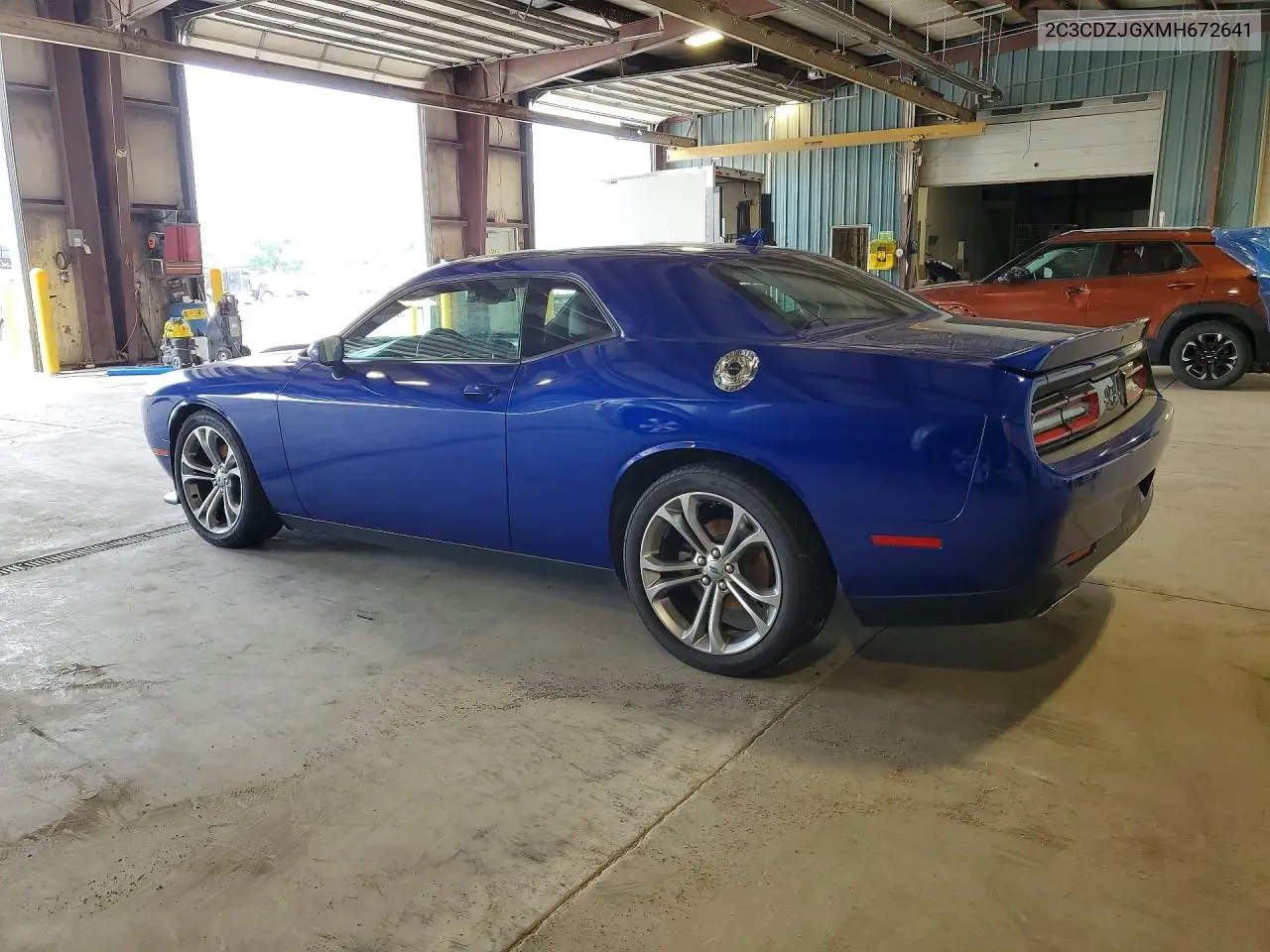 2021 Dodge Challenger Gt VIN: 2C3CDZJGXMH672641 Lot: 58963136