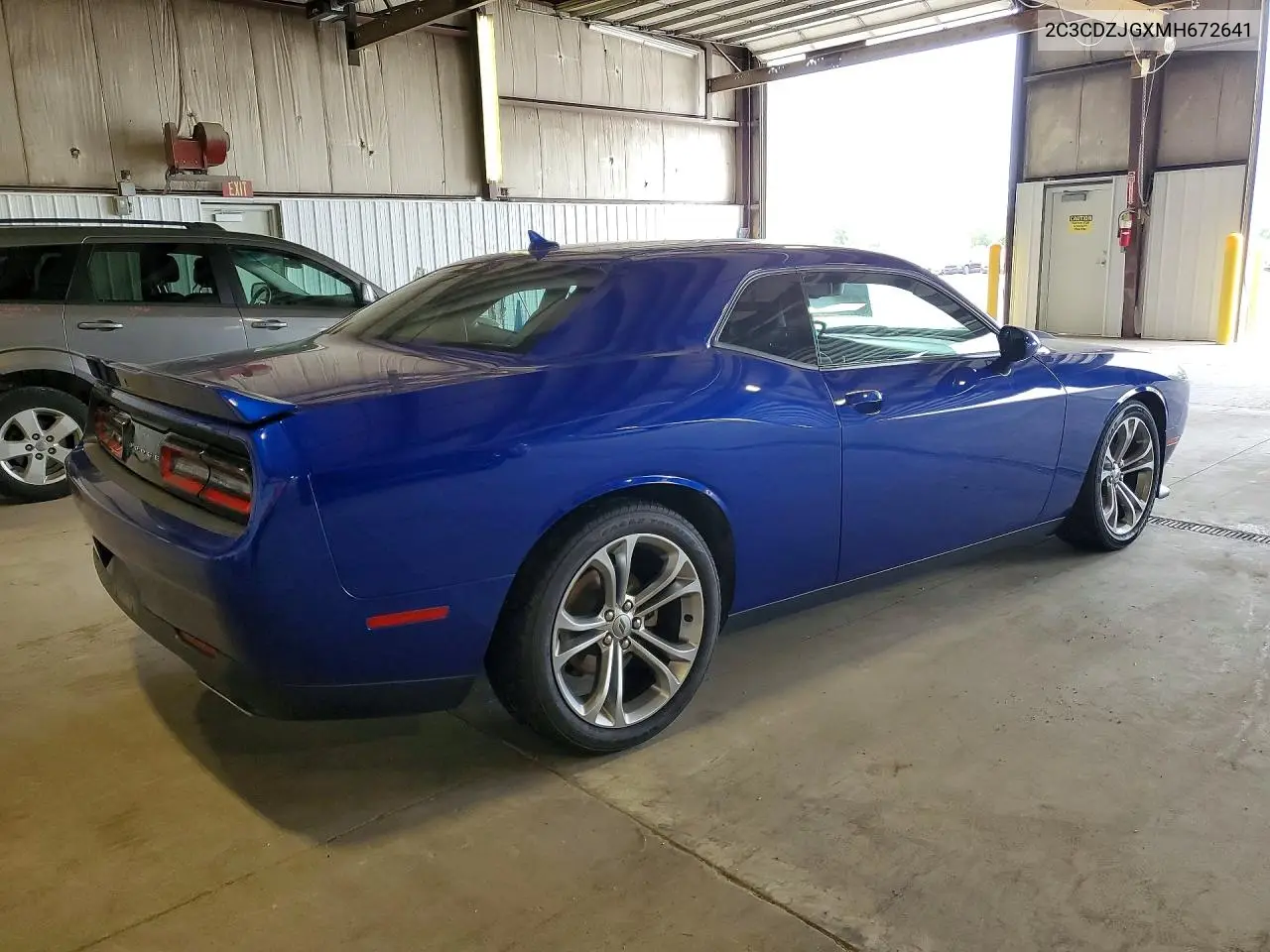 2021 Dodge Challenger Gt VIN: 2C3CDZJGXMH672641 Lot: 58963136