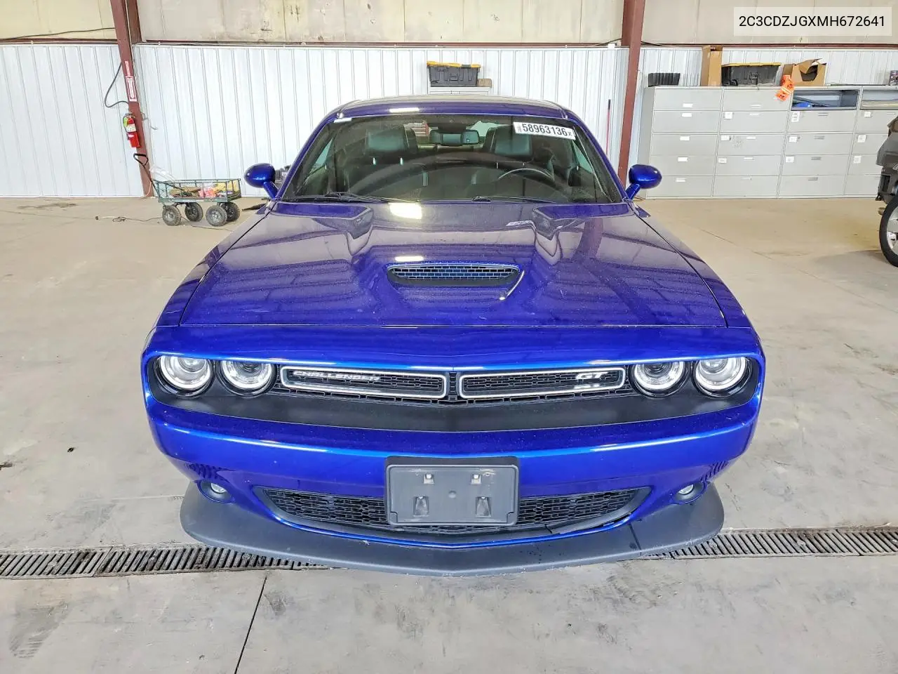 2021 Dodge Challenger Gt VIN: 2C3CDZJGXMH672641 Lot: 58963136