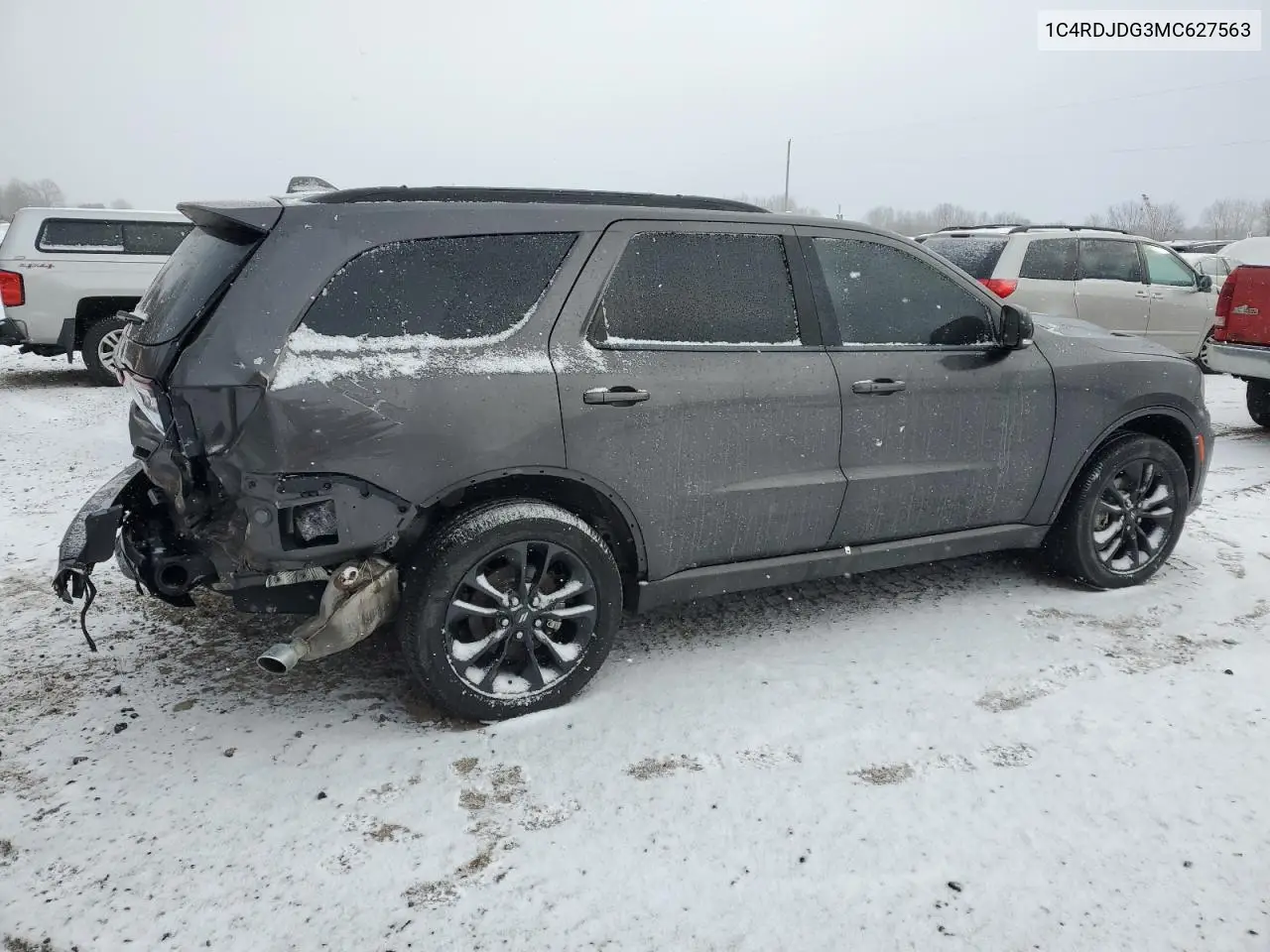 2021 Dodge Durango Gt VIN: 1C4RDJDG3MC627563 Lot: 87489574