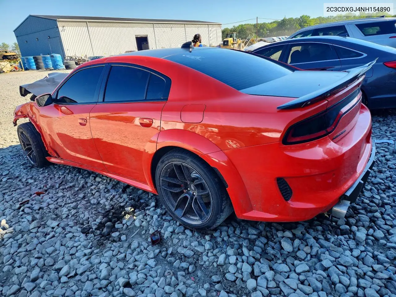 2022 Dodge Charger Scat Pack VIN: 2C3CDXGJ4NH154890 Lot: 56516516