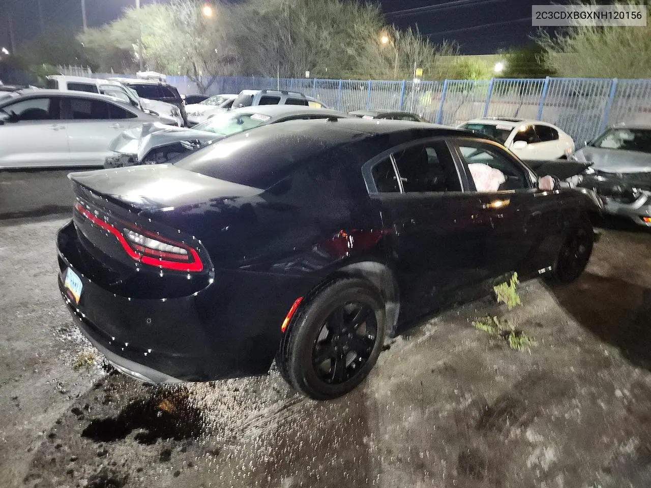 2022 Dodge Charger Sxt Rwd VIN: 2C3CDXBGXNH120156 Lot: 45384924