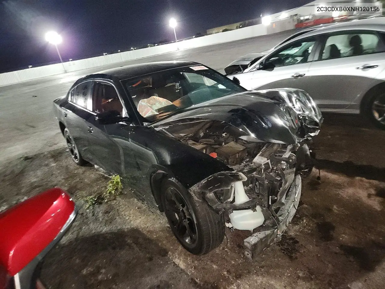 2022 Dodge Charger Sxt Rwd VIN: 2C3CDXBGXNH120156 Lot: 45384924
