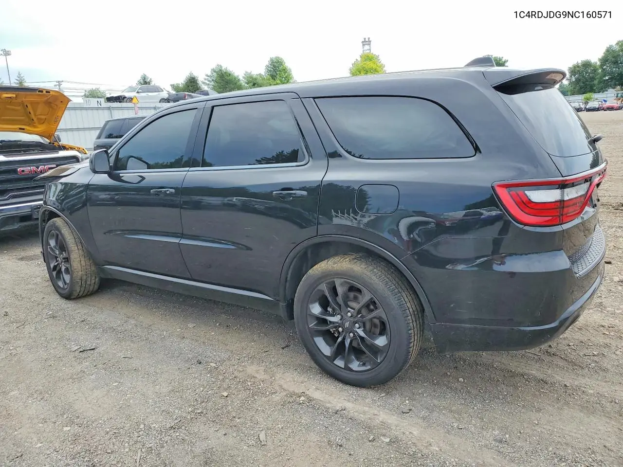 2022 Dodge Durango Gt VIN: 1C4RDJDG9NC160571 Lot: 57845686