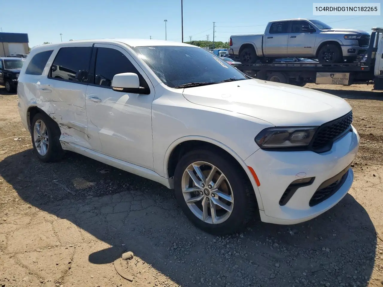 2022 Dodge Durango Gt VIN: 1C4RDHDG1NC182265 Lot: 58528256
