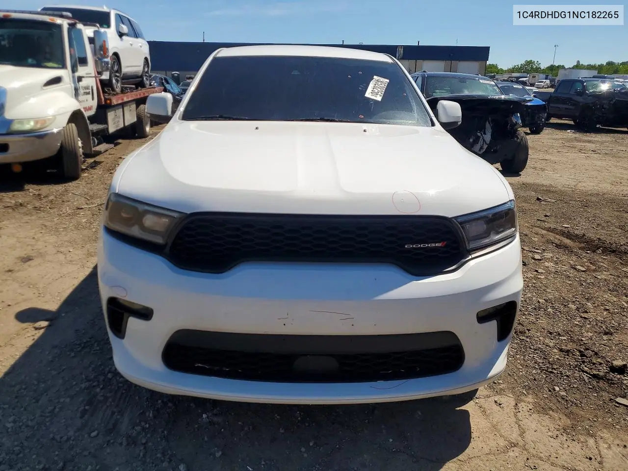 2022 Dodge Durango Gt VIN: 1C4RDHDG1NC182265 Lot: 58528256