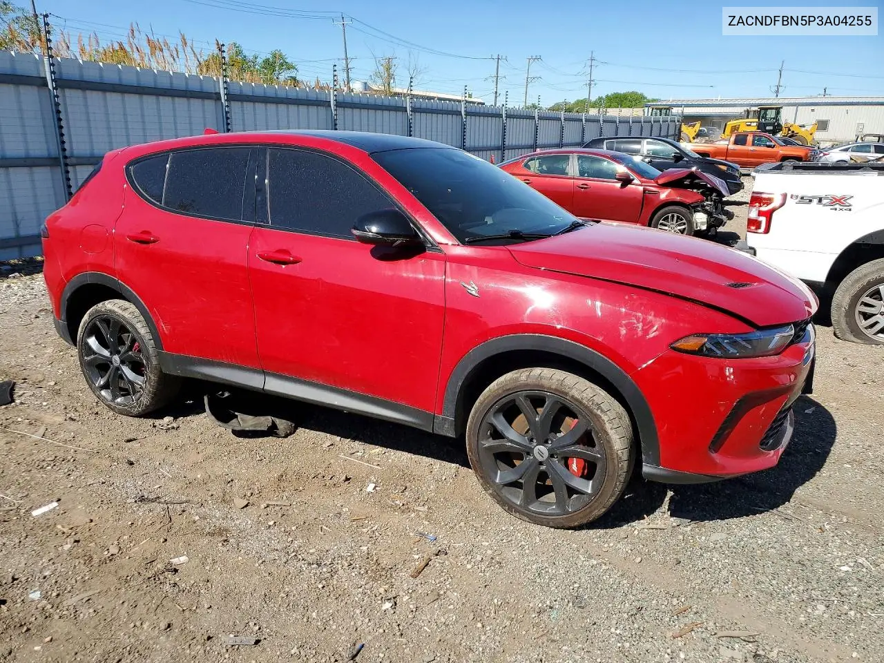 2023 Dodge Hornet Gt Plus VIN: ZACNDFBN5P3A04255 Lot: 53169626
