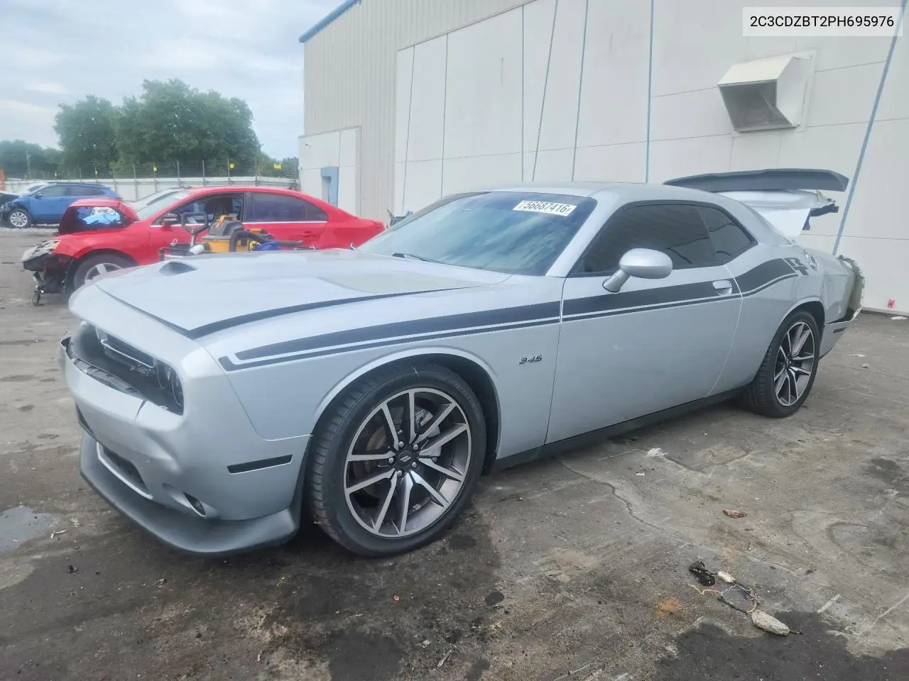 2023 Dodge Challenger R VIN: 2C3CDZBT2PH695976 Lot: 56687416