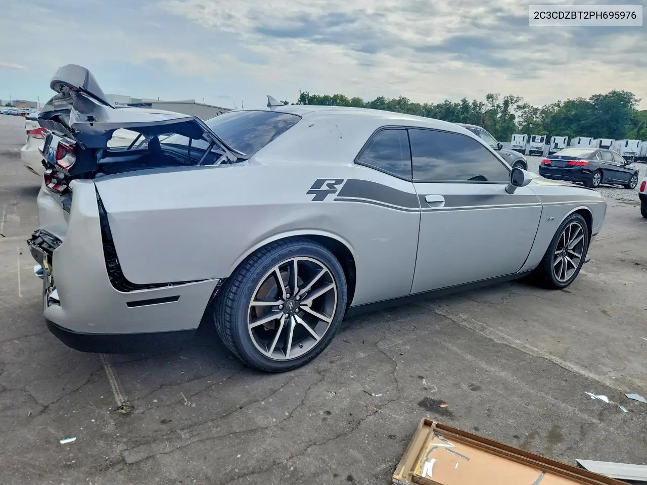 2023 Dodge Challenger R VIN: 2C3CDZBT2PH695976 Lot: 56687416