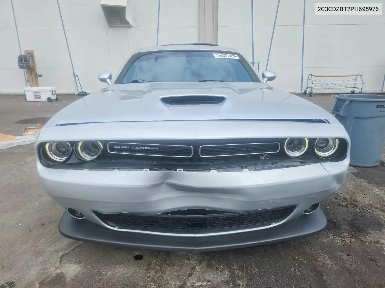 2023 Dodge Challenger R VIN: 2C3CDZBT2PH695976 Lot: 56687416