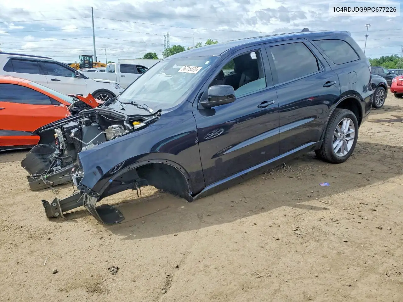 2023 Dodge Durango Gt VIN: 1C4RDJDG9PC677226 Lot: 56715826