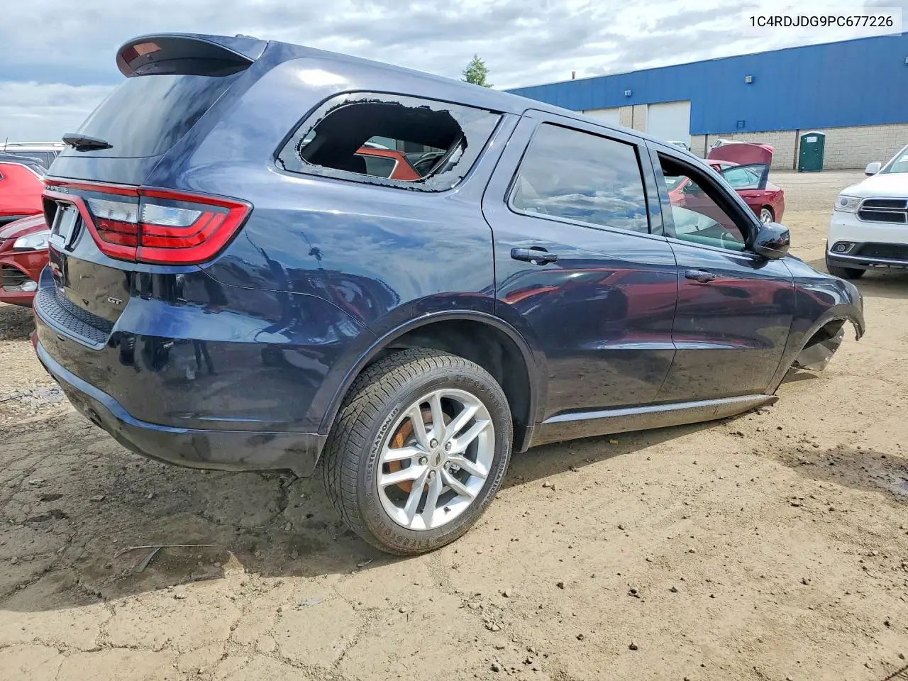 2023 Dodge Durango Gt VIN: 1C4RDJDG9PC677226 Lot: 56715826
