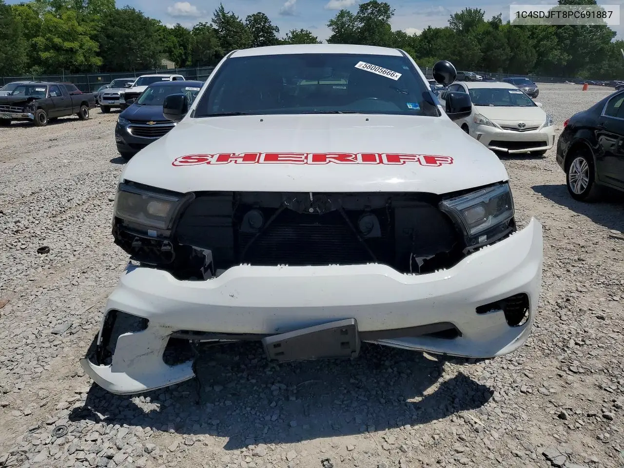 1C4SDJFT8PC691887 2023 Dodge Durango Pursuit