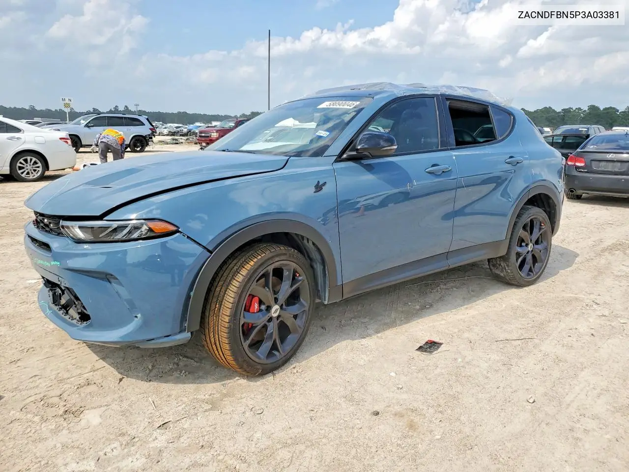 2023 Dodge Hornet Gt Plus VIN: ZACNDFBN5P3A03381 Lot: 58090046