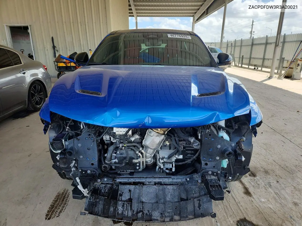 2024 Dodge Hornet R VIN: ZACPDFDW3R3A20021 Lot: 46776926