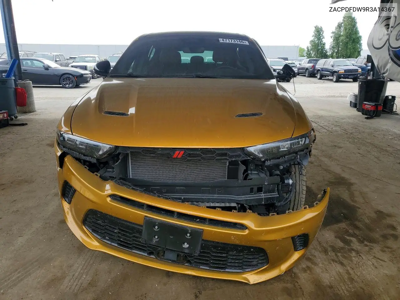 2024 Dodge Hornet R VIN: ZACPDFDW9R3A14367 Lot: 47173146