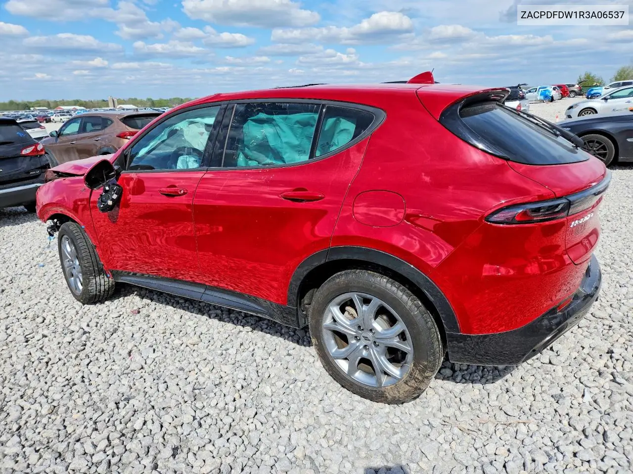2024 Dodge Hornet R VIN: ZACPDFDW1R3A06537 Lot: 52425056
