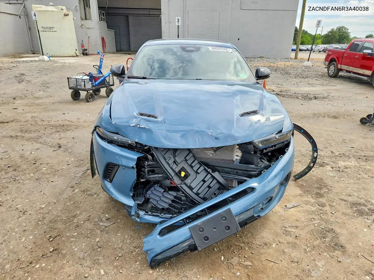 2024 Dodge Hornet Gt VIN: ZACNDFAN6R3A40038 Lot: 58085566