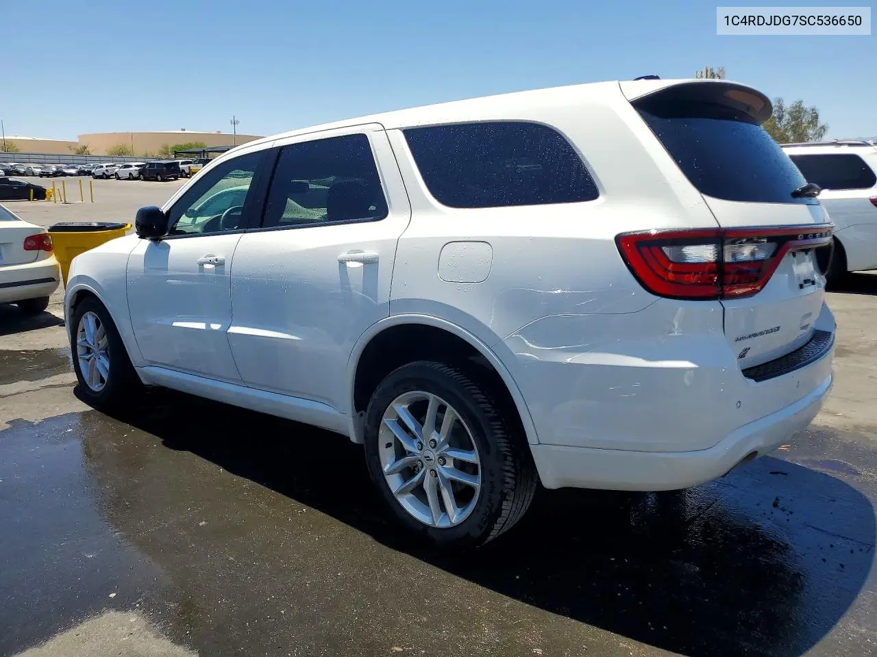 2025 Dodge Durango Gt VIN: 1C4RDJDG7SC536650 Lot: 58362556
