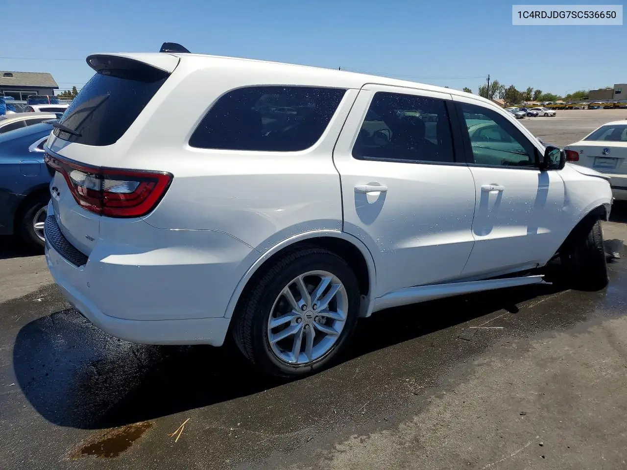 2025 Dodge Durango Gt VIN: 1C4RDJDG7SC536650 Lot: 58362556