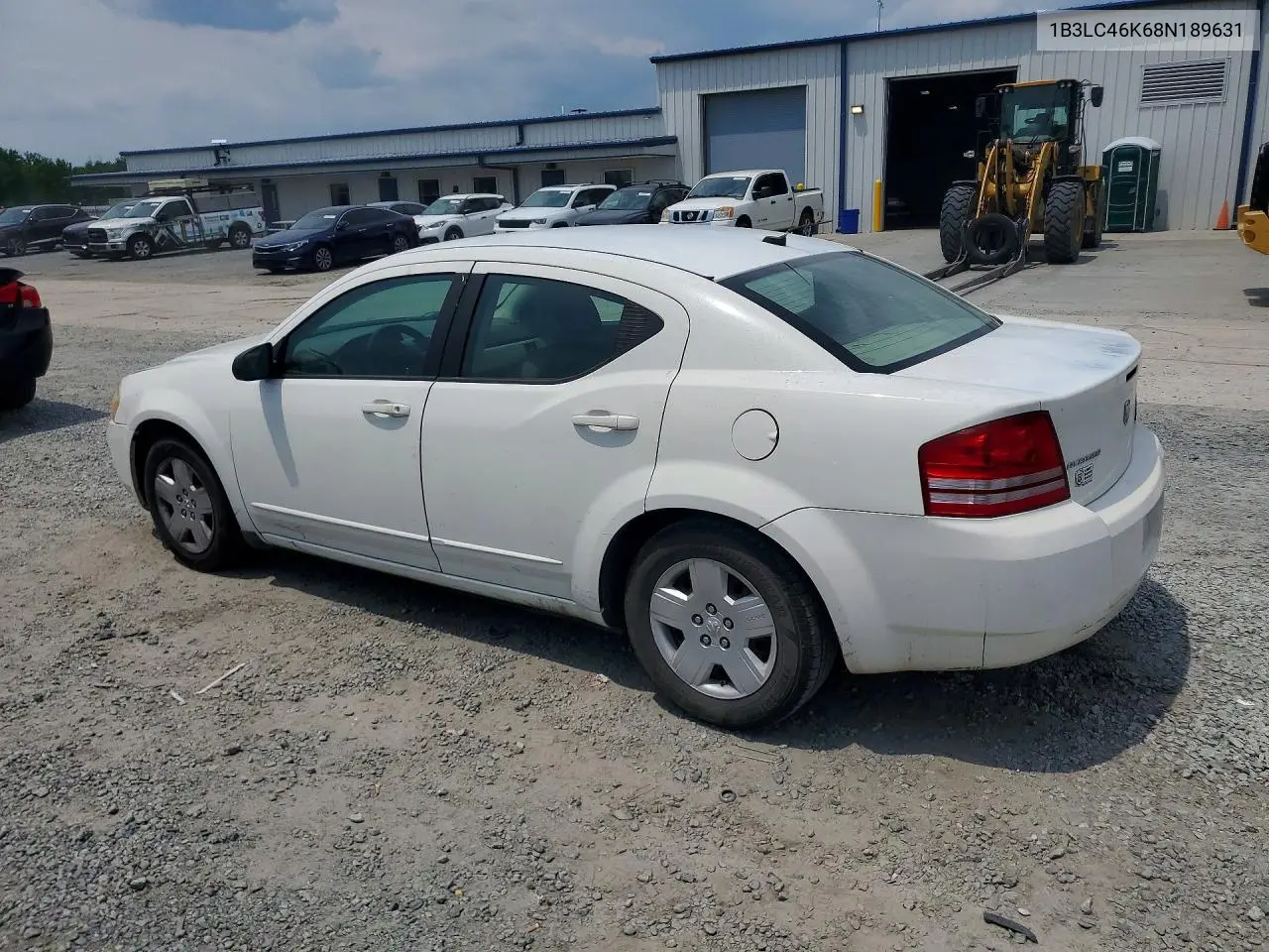 2008 Dodge Avenger Se VIN: 1B3LC46K68N189631 Lot: 56456056