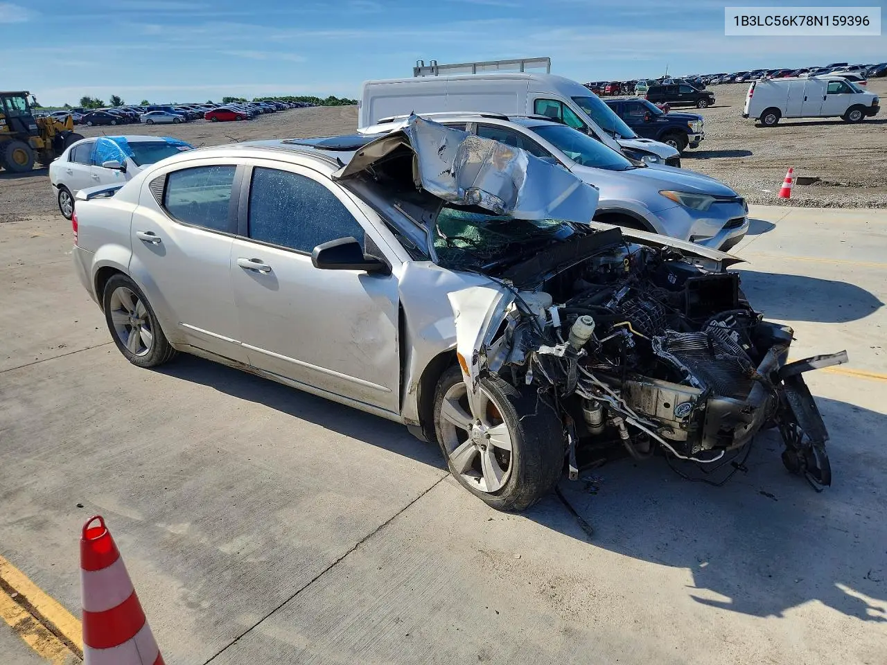 2008 Dodge Avenger Sxt VIN: 1B3LC56K78N159396 Lot: 57579306