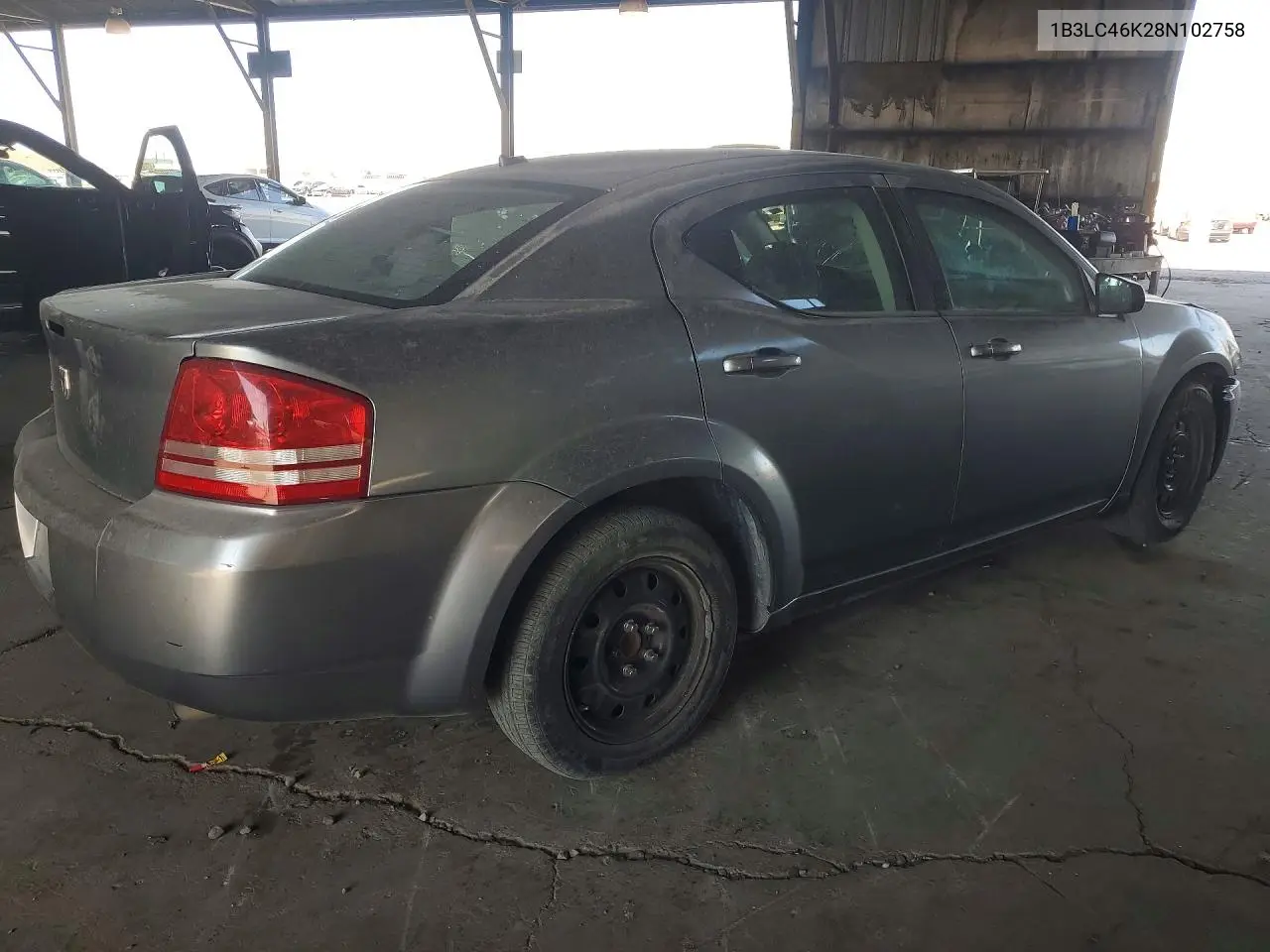 2008 Dodge Avenger Se VIN: 1B3LC46K28N102758 Lot: 60386866