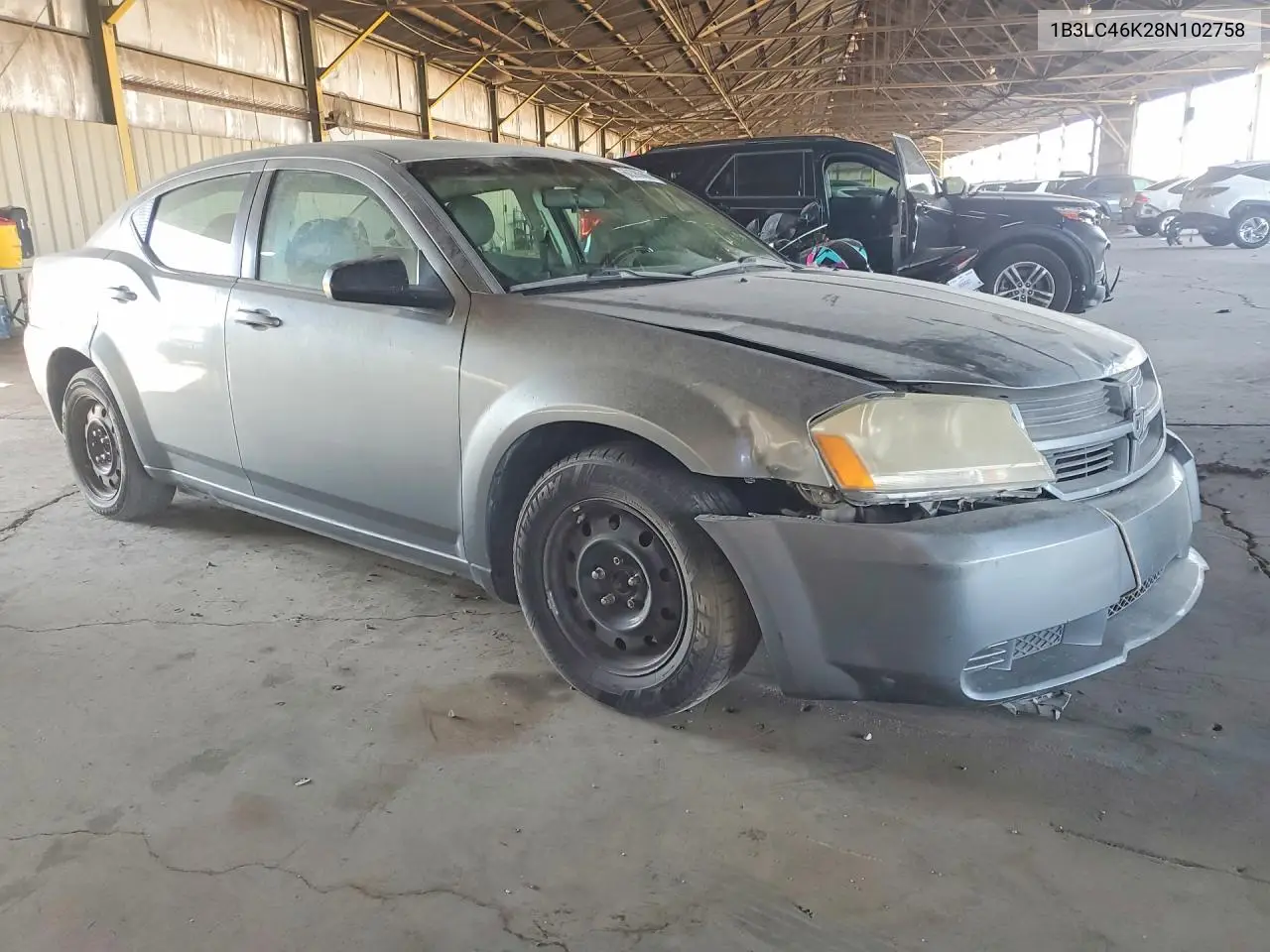2008 Dodge Avenger Se VIN: 1B3LC46K28N102758 Lot: 60386866