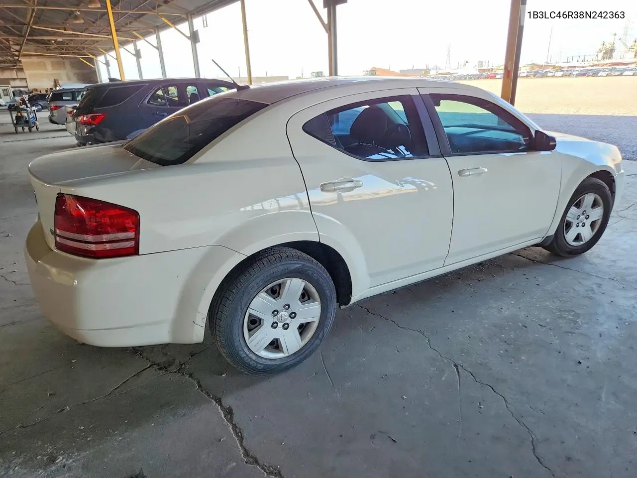2008 Dodge Avenger Se VIN: 1B3LC46R38N242363 Lot: 61052636