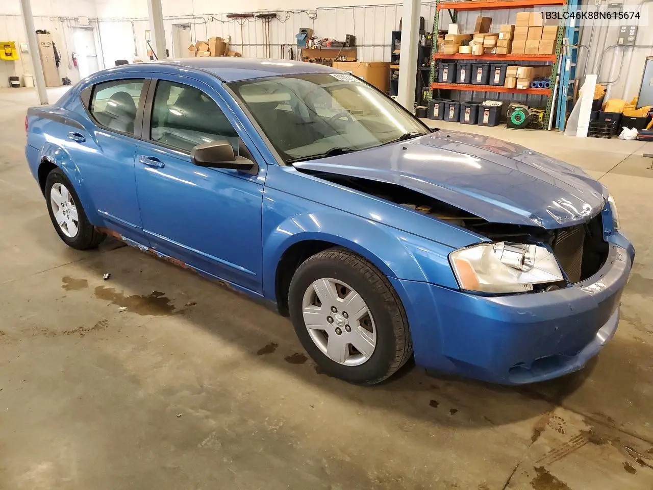 2008 Dodge Avenger Se VIN: 1B3LC46K88N615674 Lot: 61308286