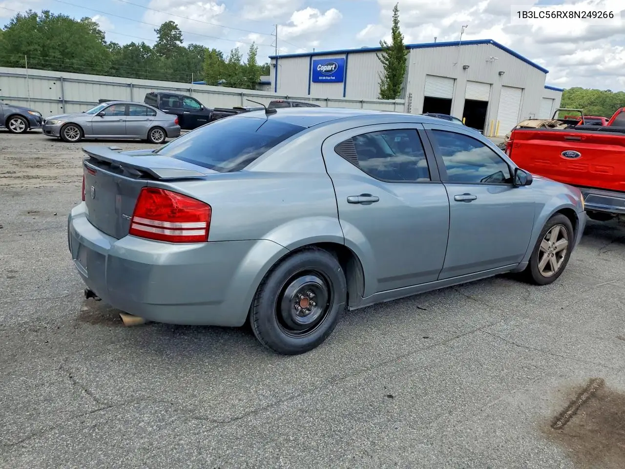 2008 Dodge Avenger Sxt VIN: 1B3LC56RX8N249266 Lot: 61874226