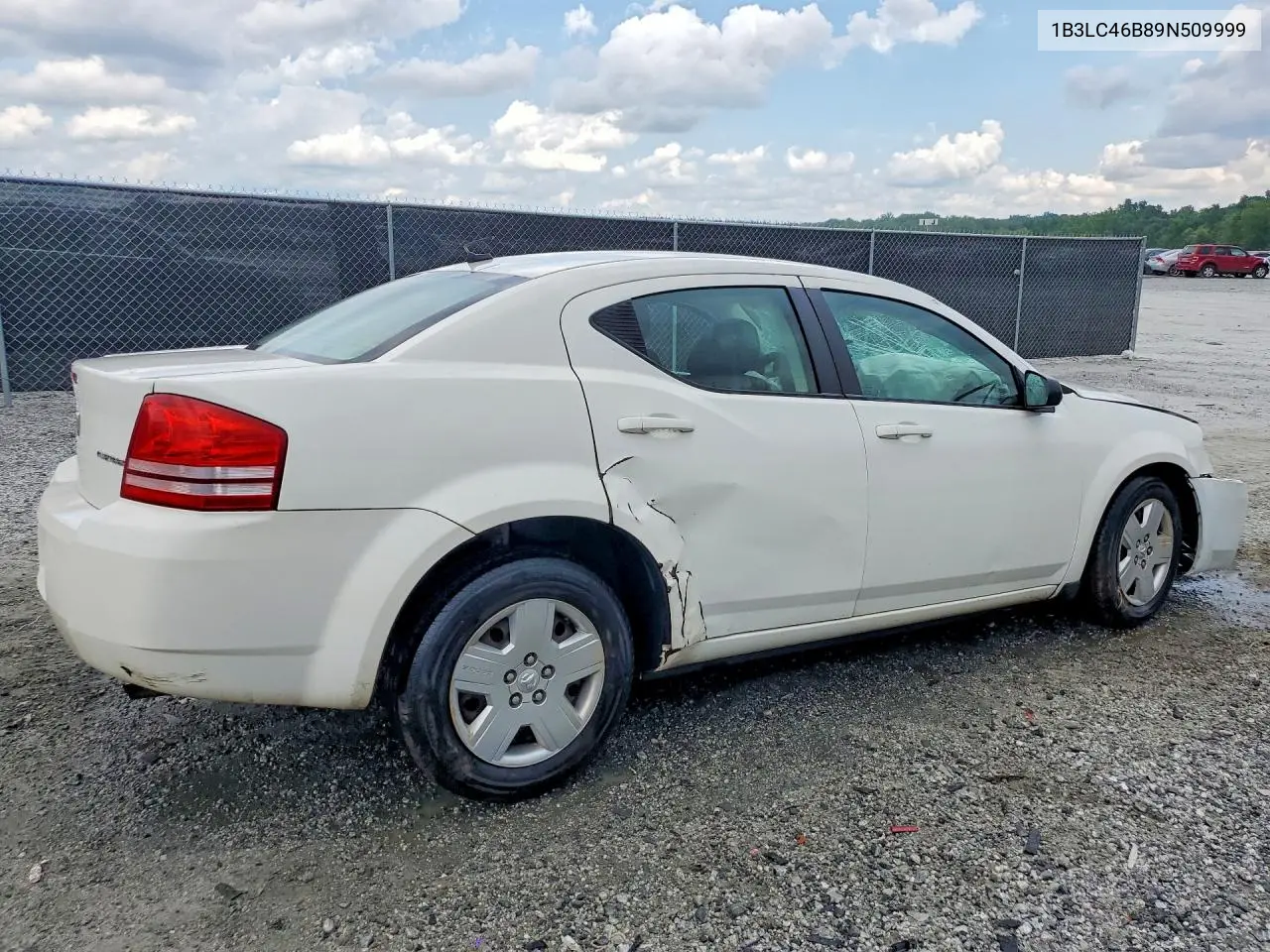 2009 Dodge Avenger Se VIN: 1B3LC46B89N509999 Lot: 56997456