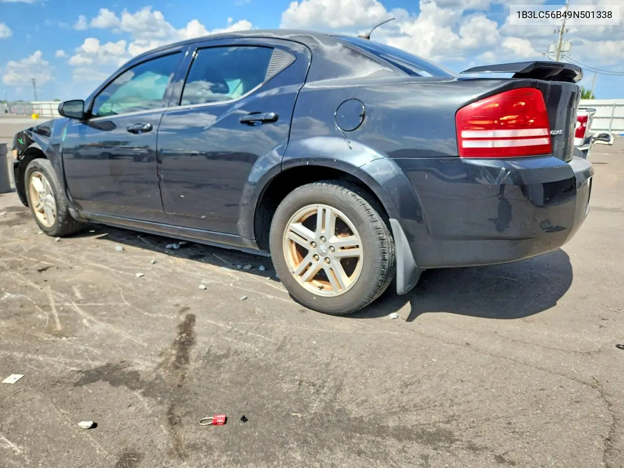 2009 Dodge Avenger Sxt VIN: 1B3LC56B49N501338 Lot: 59969426