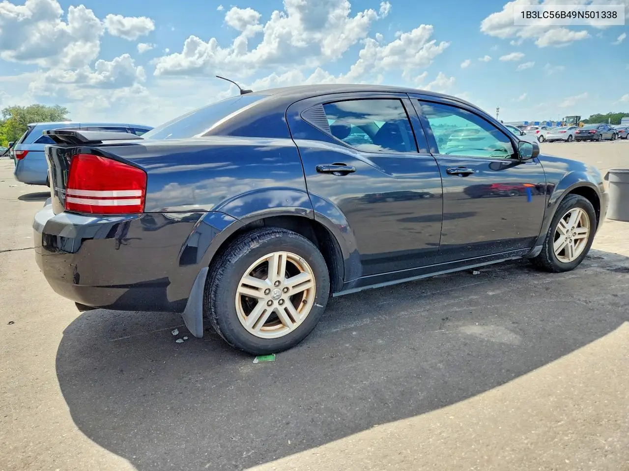 2009 Dodge Avenger Sxt VIN: 1B3LC56B49N501338 Lot: 59969426