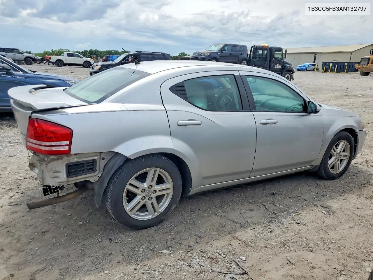 2010 Dodge Avenger R VIN: 1B3CC5FB3AN132797 Lot: 54527196