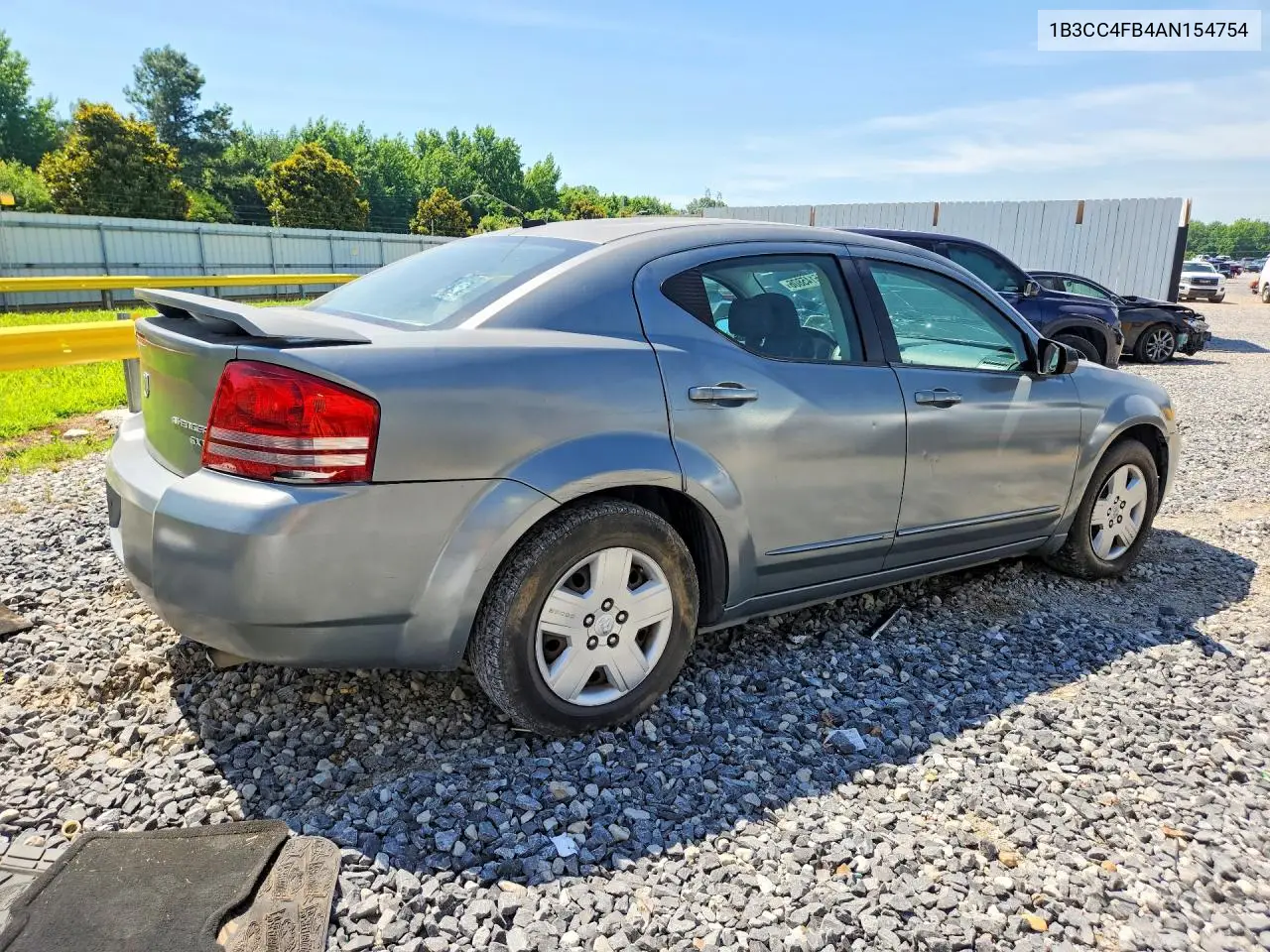 2010 Dodge Avenger Sxt VIN: 1B3CC4FB4AN154754 Lot: 56145806