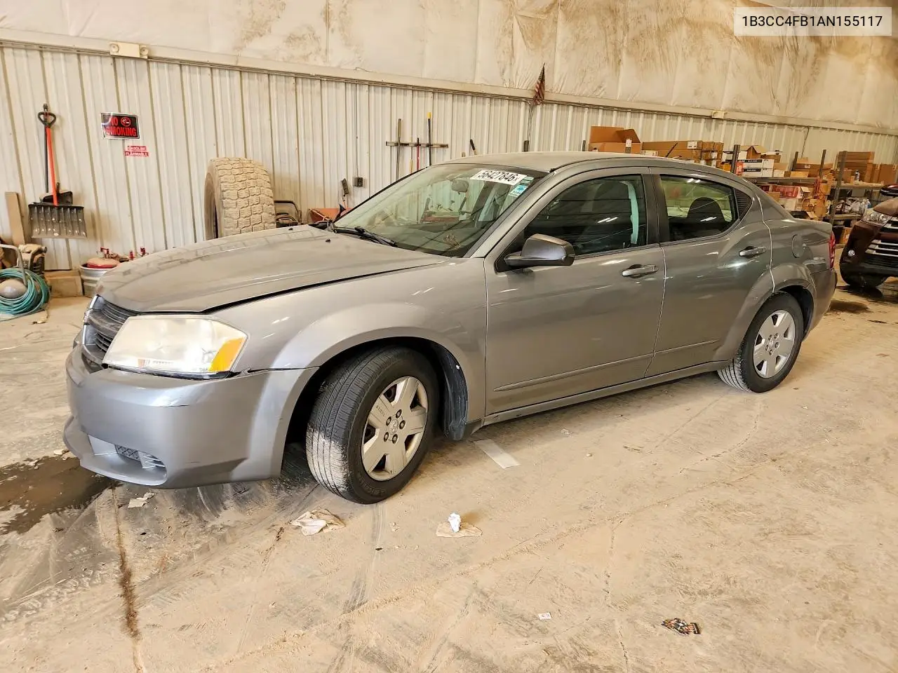 2010 Dodge Avenger Sxt VIN: 1B3CC4FB1AN155117 Lot: 56427846