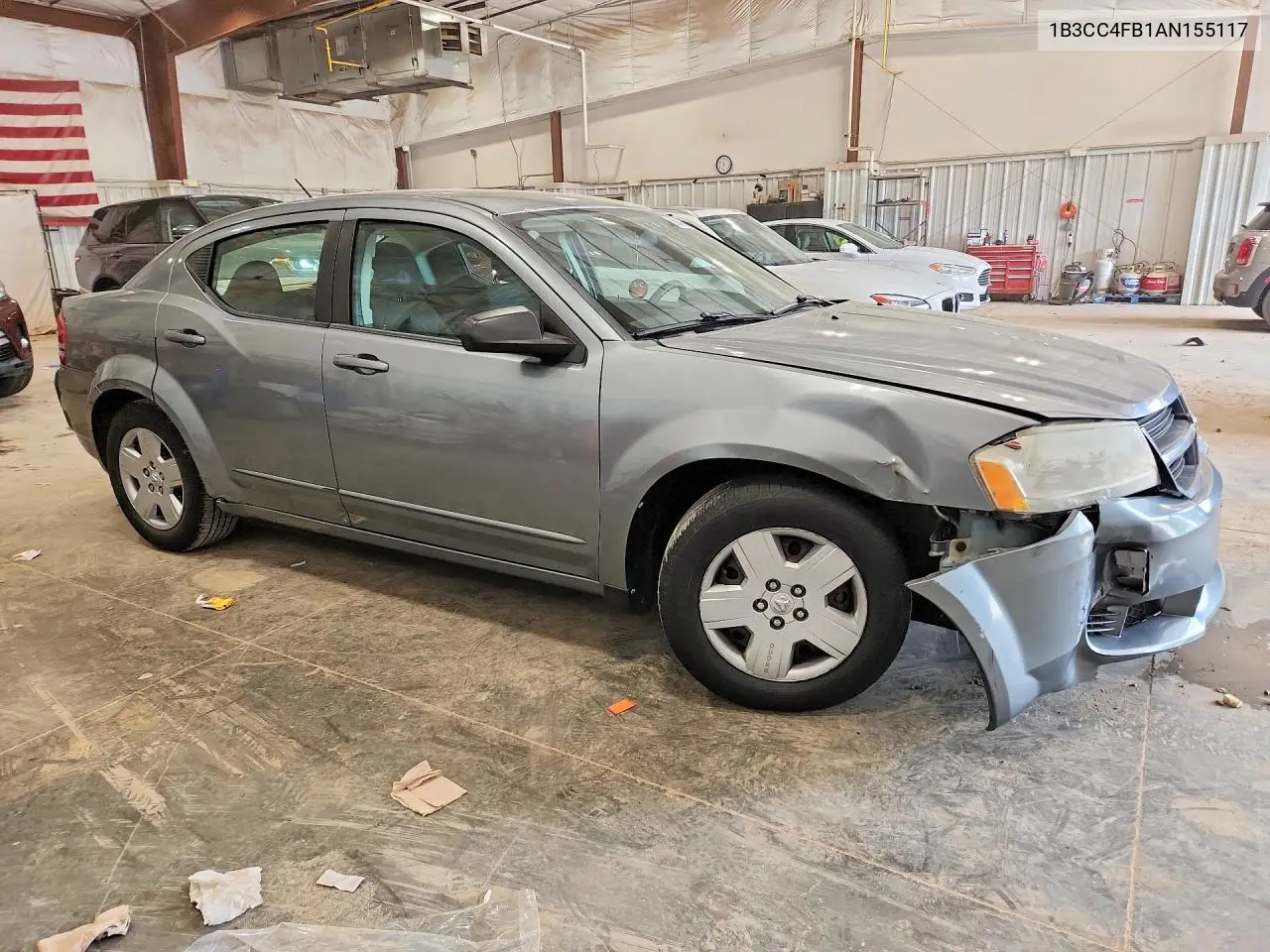 2010 Dodge Avenger Sxt VIN: 1B3CC4FB1AN155117 Lot: 56427846