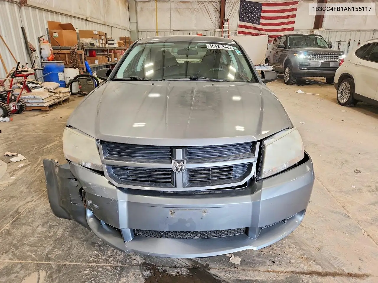 2010 Dodge Avenger Sxt VIN: 1B3CC4FB1AN155117 Lot: 56427846