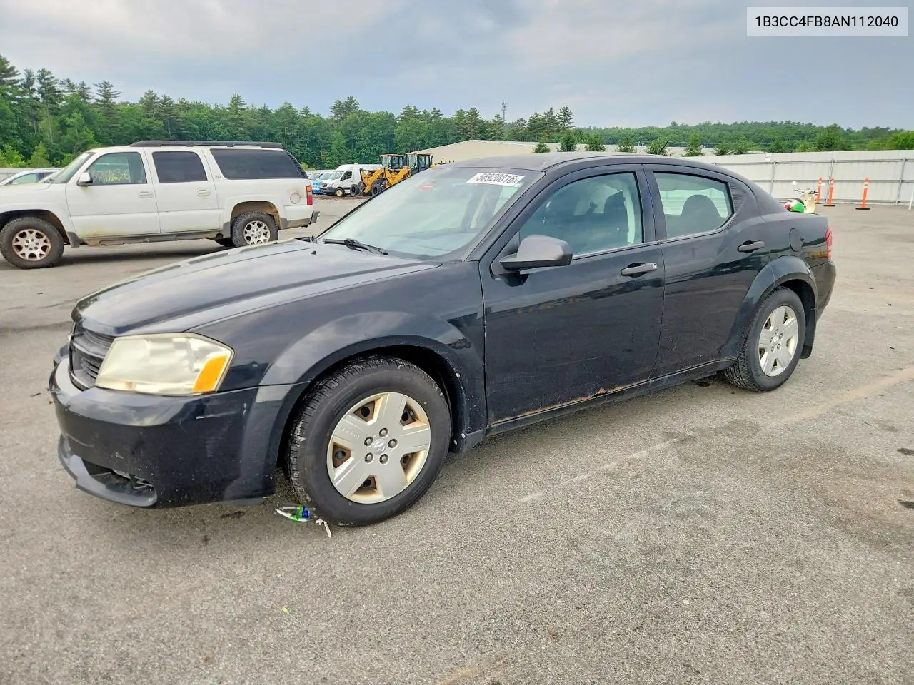 2010 Dodge Avenger Sxt VIN: 1B3CC4FB8AN112040 Lot: 56920816