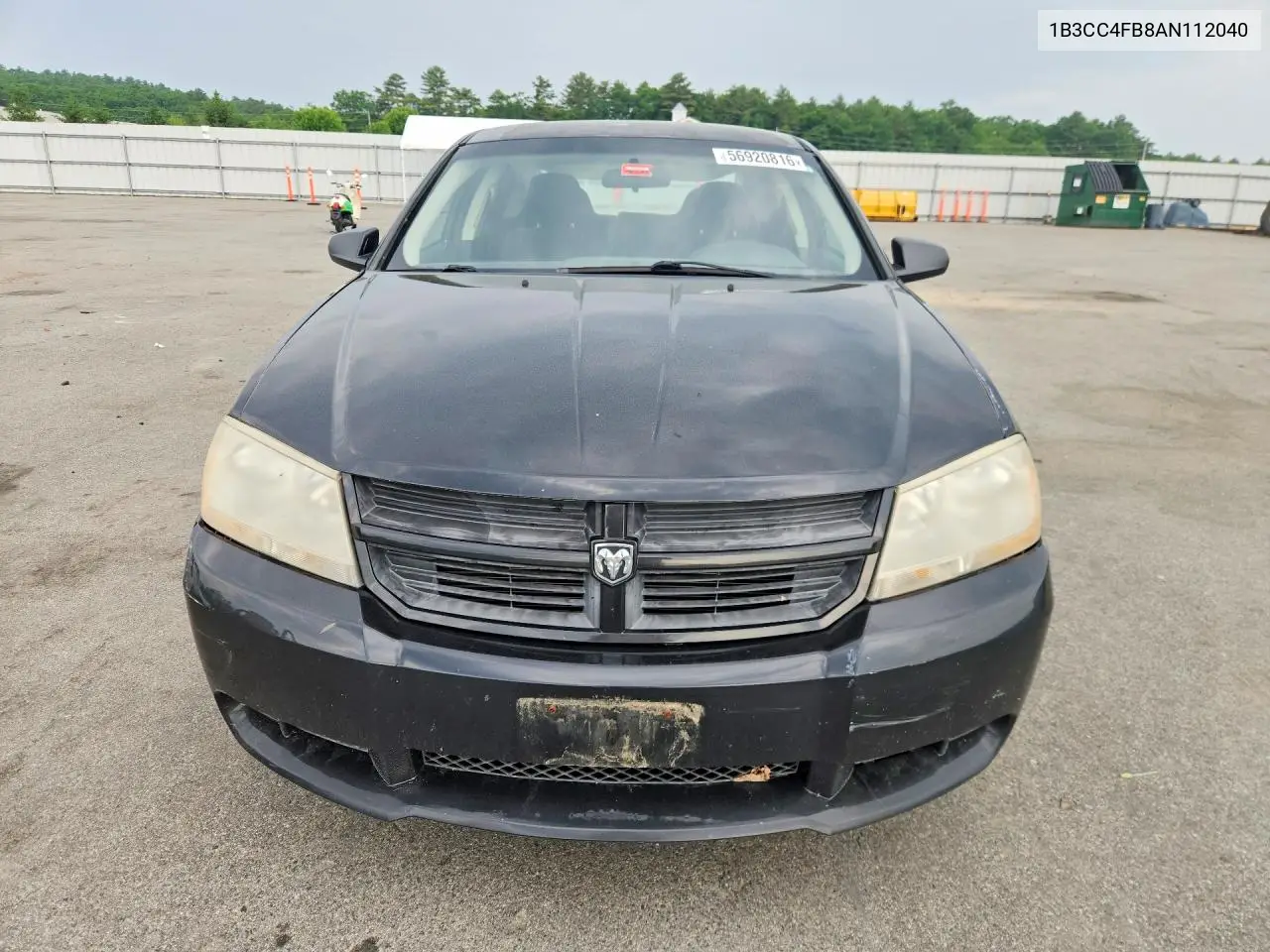 2010 Dodge Avenger Sxt VIN: 1B3CC4FB8AN112040 Lot: 56920816